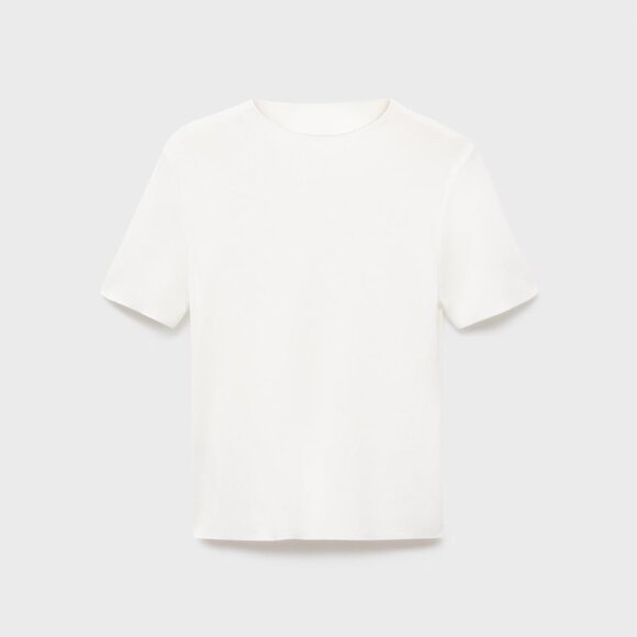 Mango short-sleeved fine-knit sweater - Picture 1 of 6